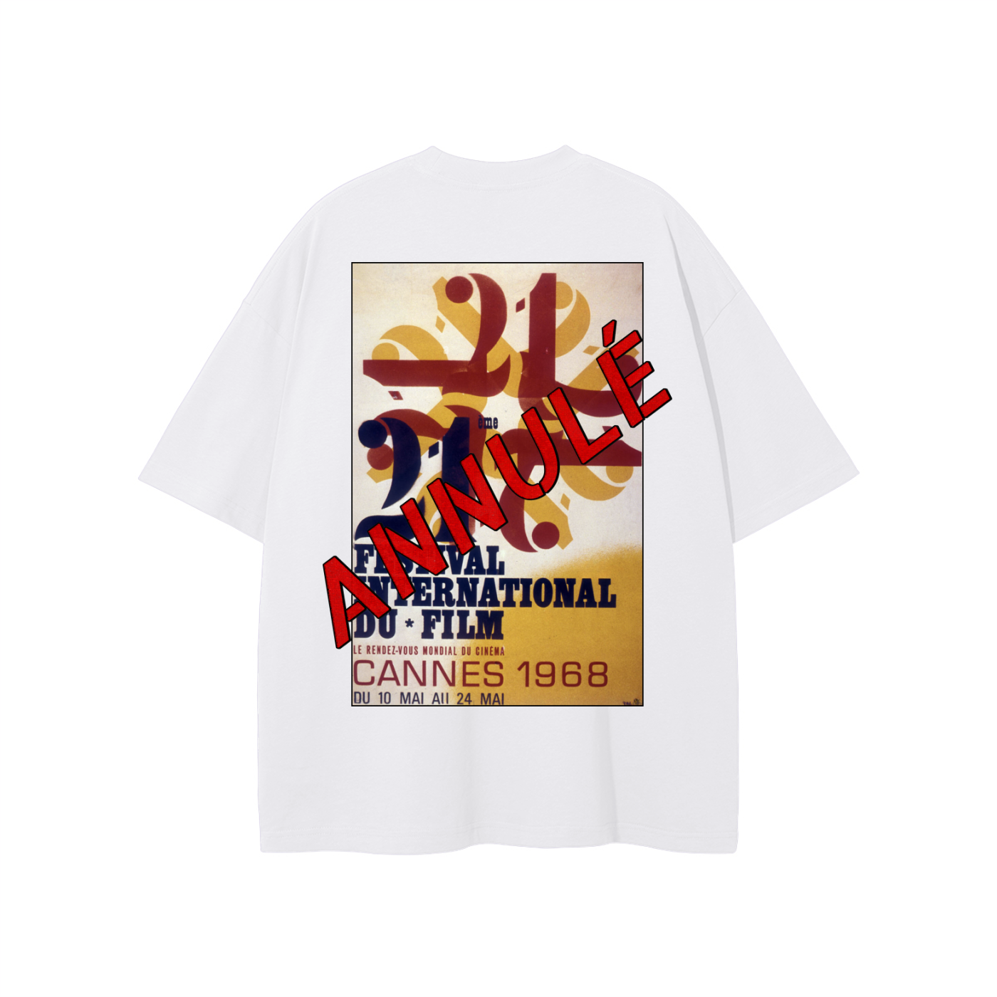 Mai 68 "Cannes 1968" Tee