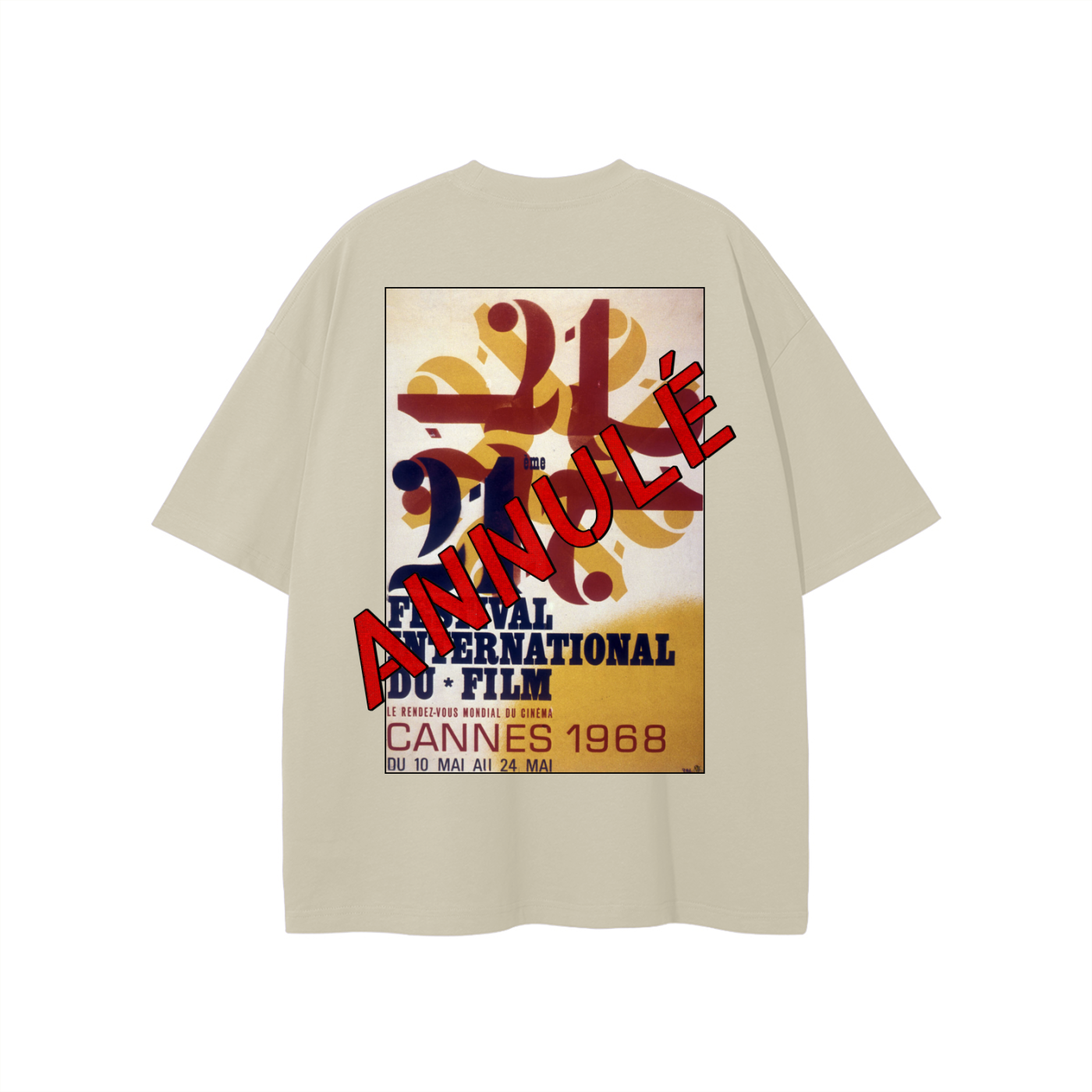 Mai 68 "Cannes 1968" Tee