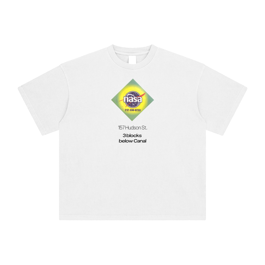 NASA "3 Blocks Below Canal" Flyer Tee